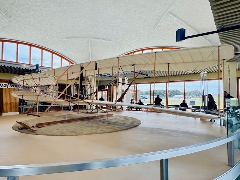 The Life-Size Wright Flyer Replica The Life-Size Wright Flyer Replica