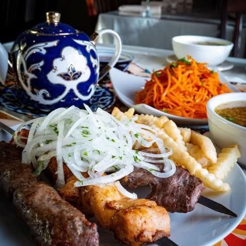 The Lunch Special: A Full Uzbek Spread at Midday The Lunch Special: A Full Uzbek Spread at Midday