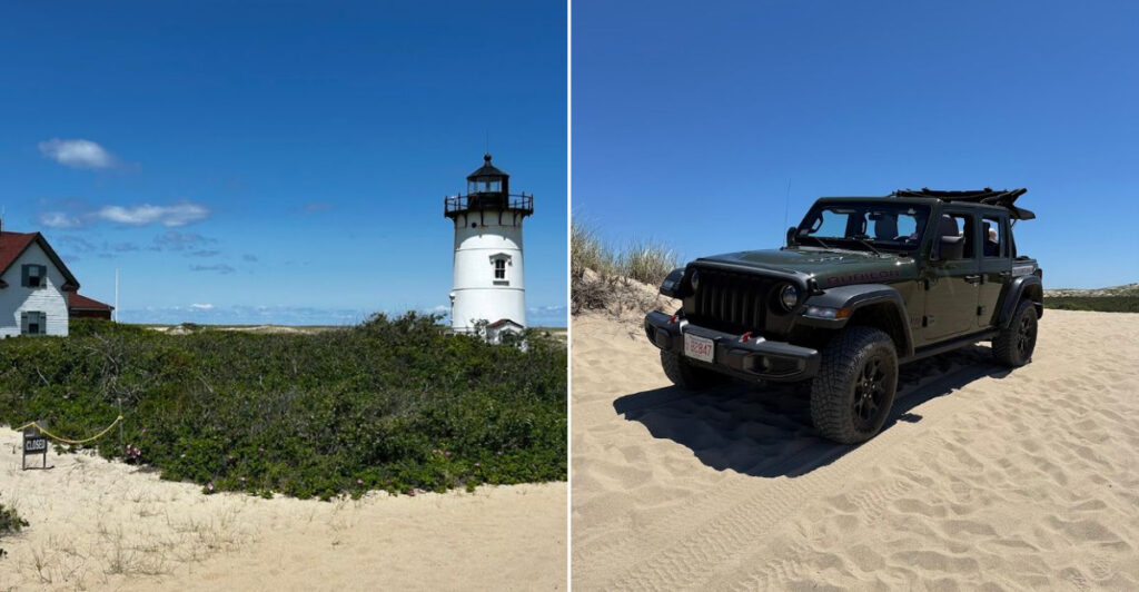 The Massachusetts Jeep Tour Where Dune Shacks And Lighthouse History Meet