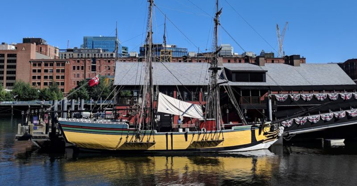 The Massachusetts Waterfront Spot Where History Ends With Afternoon Tea