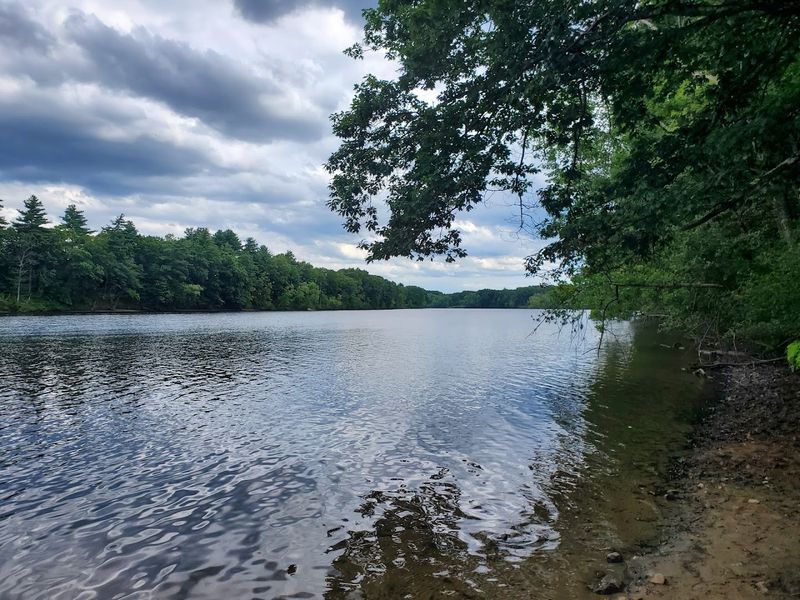 The Merrimack River and the Only Boat Ramp for Miles The Merrimack River and the Only Boat Ramp for Miles