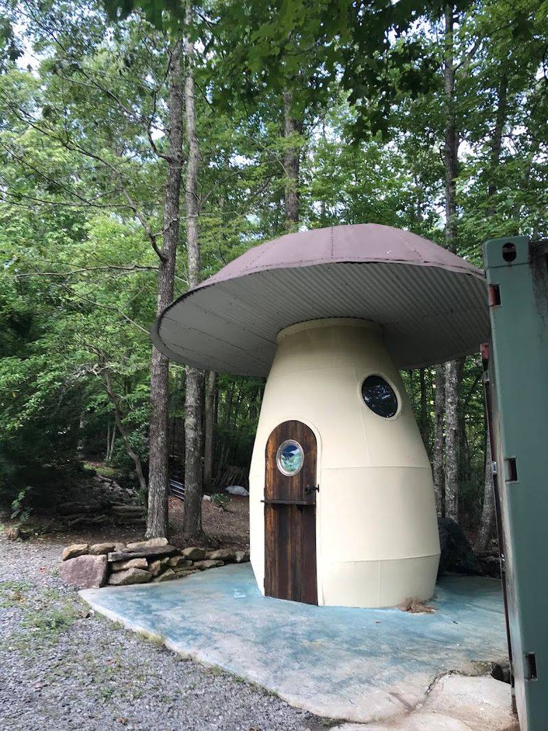 The One-of-a-Kind Mushroom House The One-of-a-Kind Mushroom House