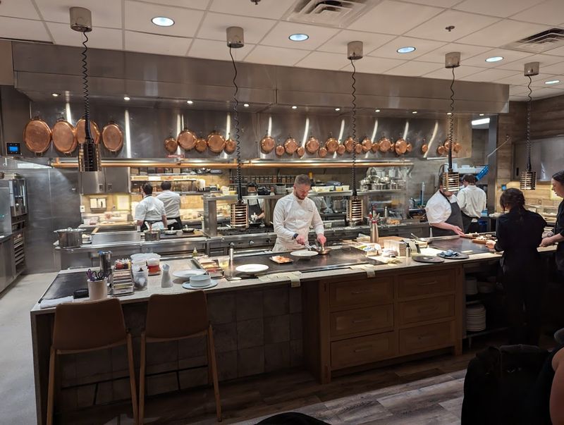 The Open Kitchen and the Chef's Table The Open Kitchen and the Chef's Table