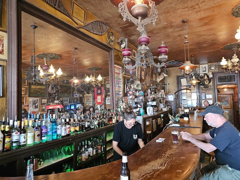 The Original Bar Counter Still in Use The Original Bar Counter Still in Use