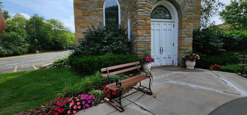 The Outdoor Garden and Meditation Space