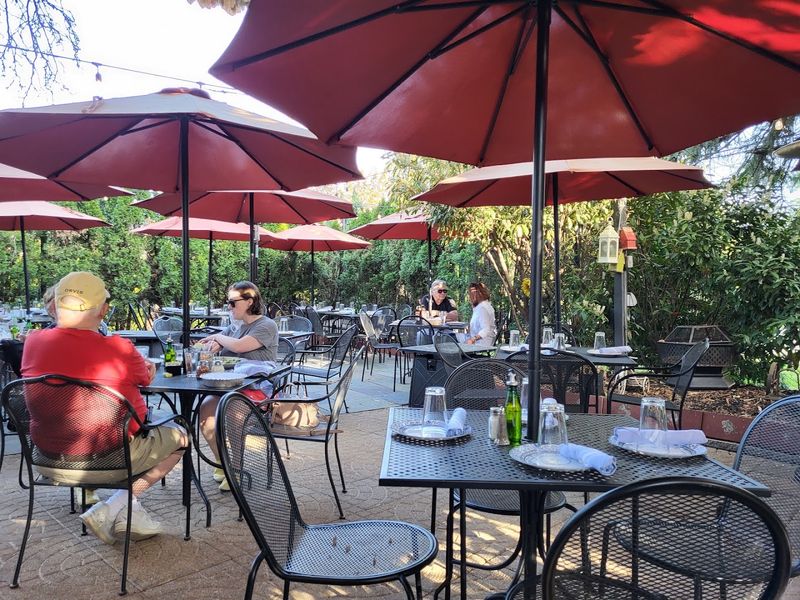 The Outdoor Patio That Feels Like Tuscany Without the Flight The Outdoor Patio That Feels Like Tuscany Without the Flight