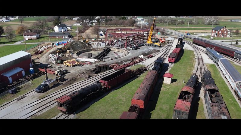 The Outdoor Train Yard: Steel Giants Under Open Sky The Outdoor Train Yard: Steel Giants Under Open Sky