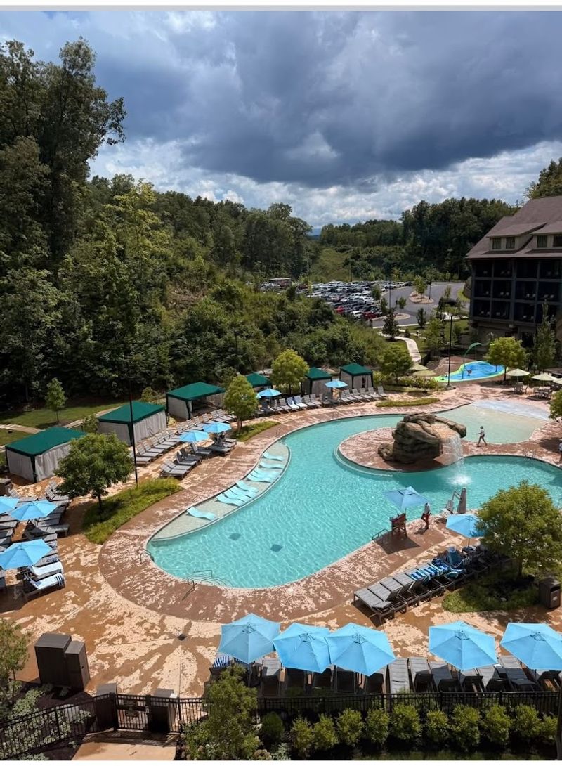 The Pool Area and Outdoor Spaces The Pool Area and Outdoor Spaces