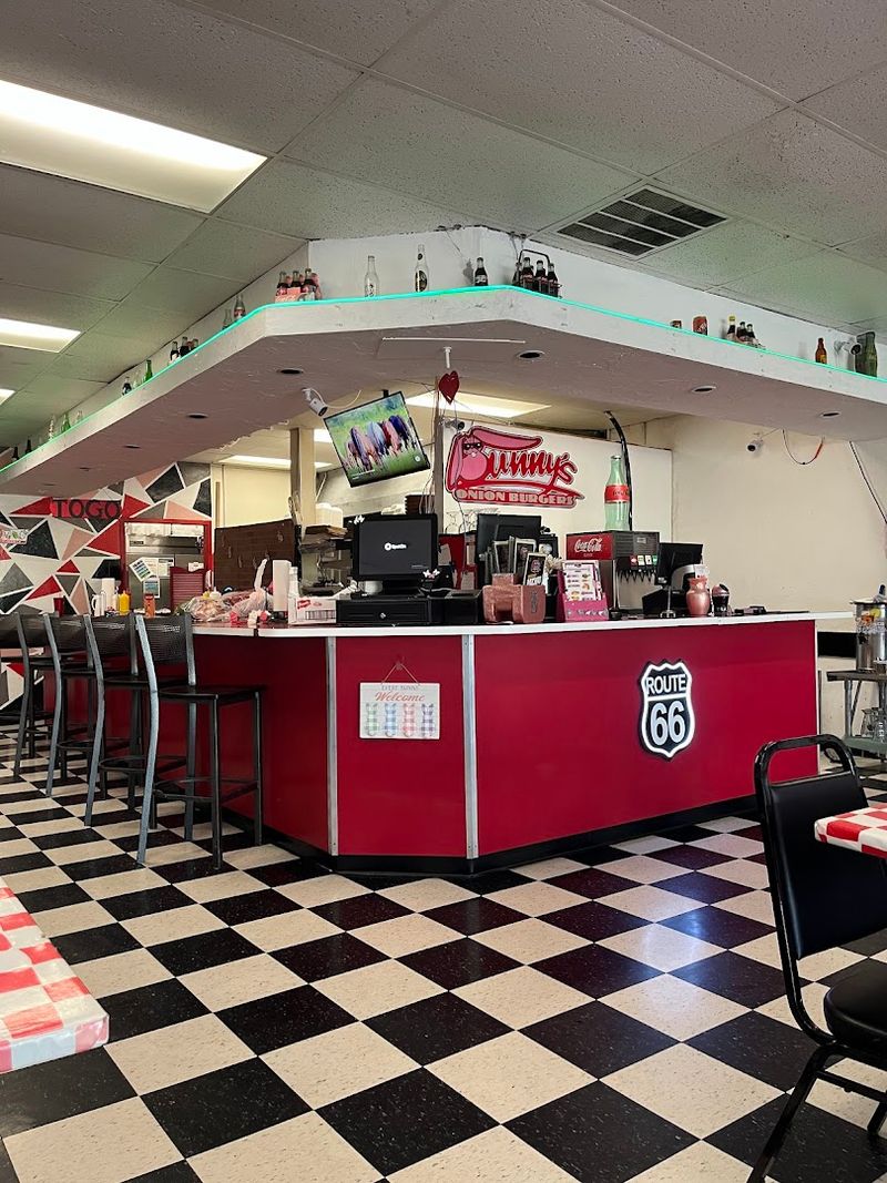 The Retro Diner Atmosphere Inside