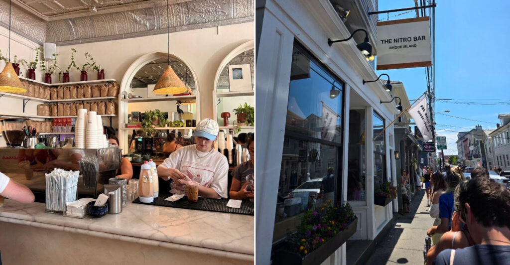 The Rhode Island Cafe Where Lines Stretch Down Lower Thames Street