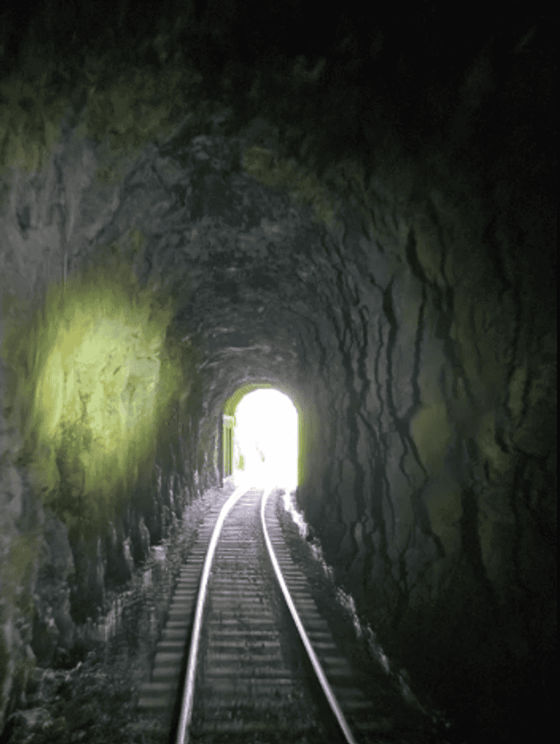 The Rock Tunnel: A Few Seconds of Pure Darkness The Rock Tunnel: A Few Seconds of Pure Darkness