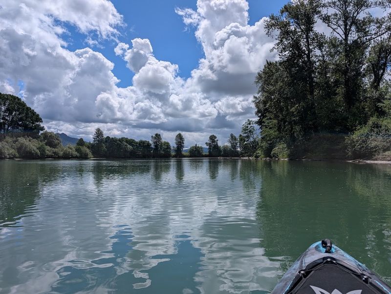 The Skagit River Itself: A Silver Ribbon Through the Valley Floor