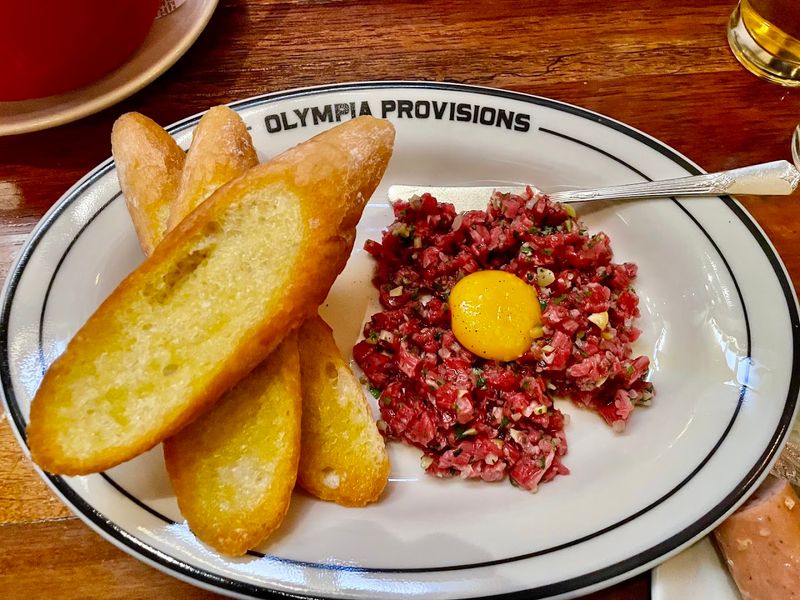 The Steak Tartare That Demands Eye Contact