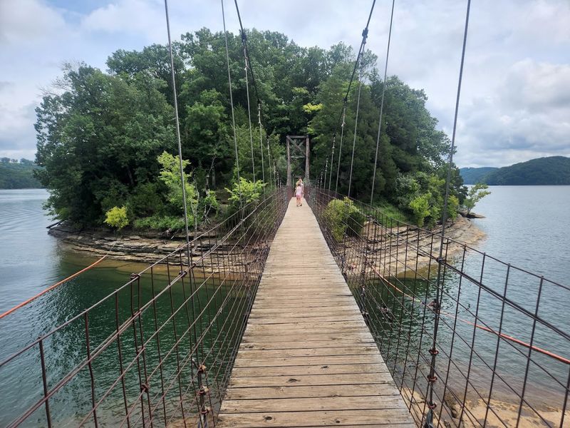 The Swinging Bridge That Everyone Talks About The Swinging Bridge That Everyone Talks About