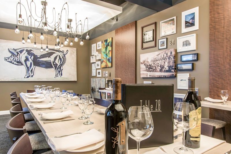 The Table That Gave the Restaurant Its Name