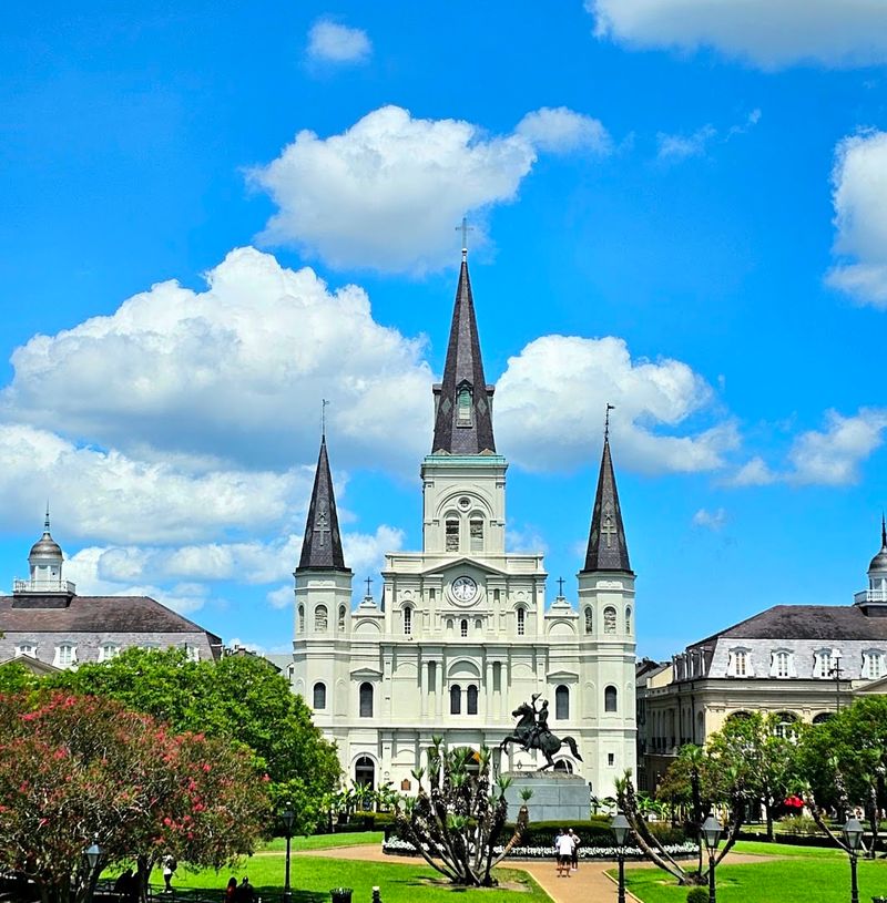 The Three Spires That Define the New Orleans Skyline The Three Spires That Define the New Orleans Skyline
