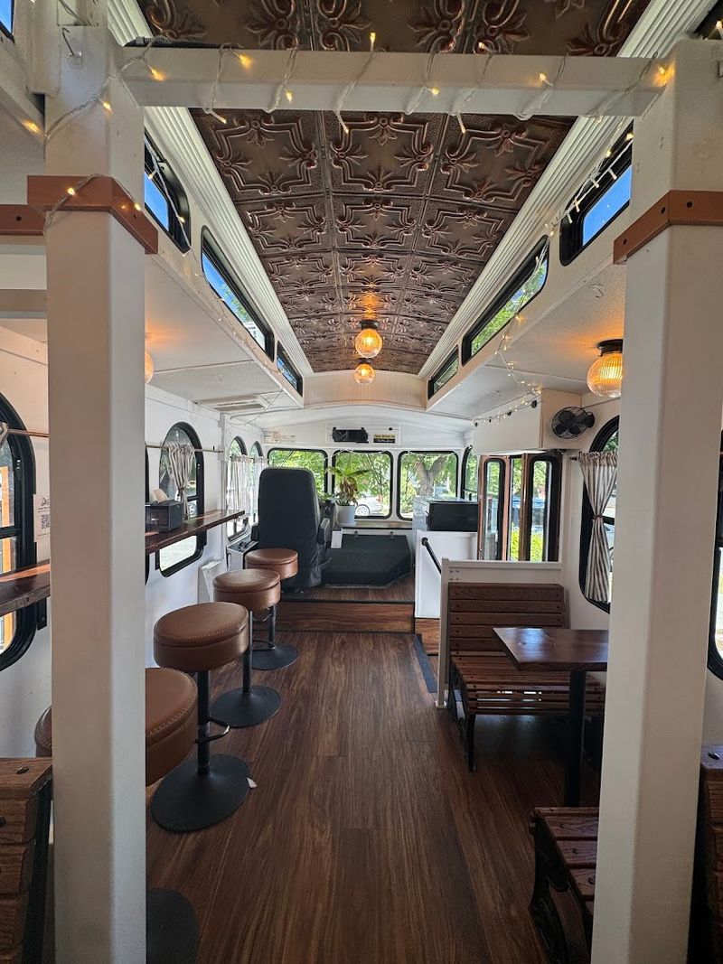 The Trolley Interior: Booths, a Copper Roof, and Pure Charm The Trolley Interior: Booths, a Copper Roof, and Pure Charm
