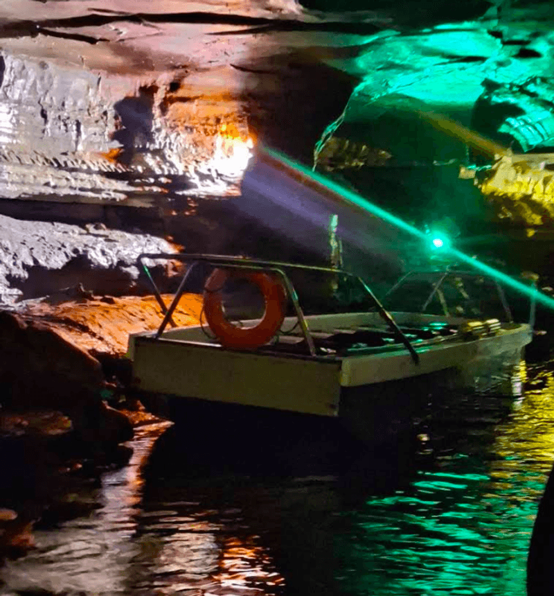 The Underground Boat Ride on Lake of Venus The Underground Boat Ride on Lake of Venus