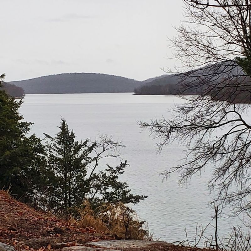 The Views of Greenleaf Lake From the Hills Above