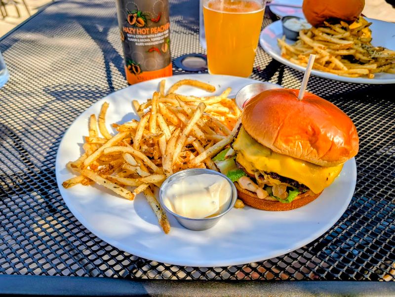 The Wagyu Burger and Truffle Fries Combination The Wagyu Burger and Truffle Fries Combination