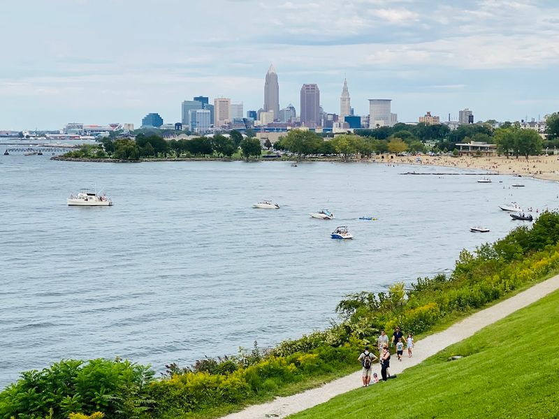 The Walking and Biking Trails Through the Park