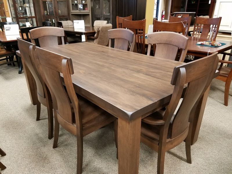 The Wood Species and Finish Options Available