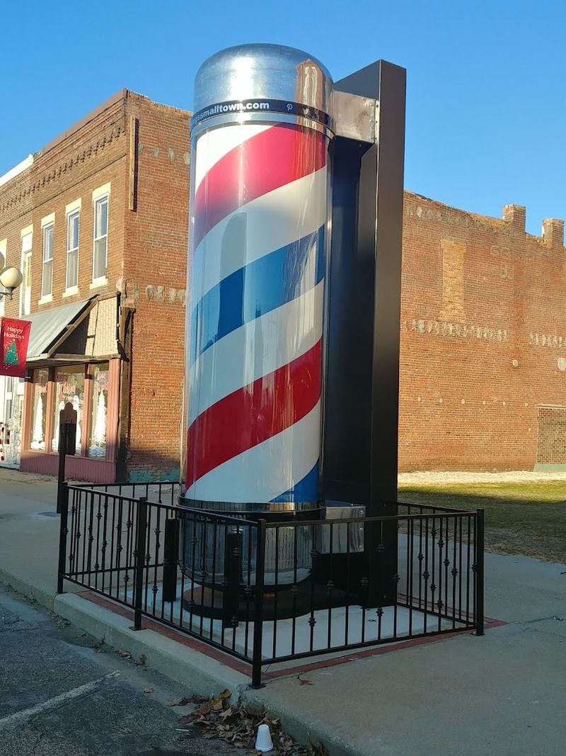 The World's Largest Barber Pole The World's Largest Barber Pole