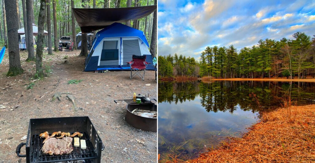 This 1,000-Acre Massachusetts Park Is Built For A Quiet Camping Weekend