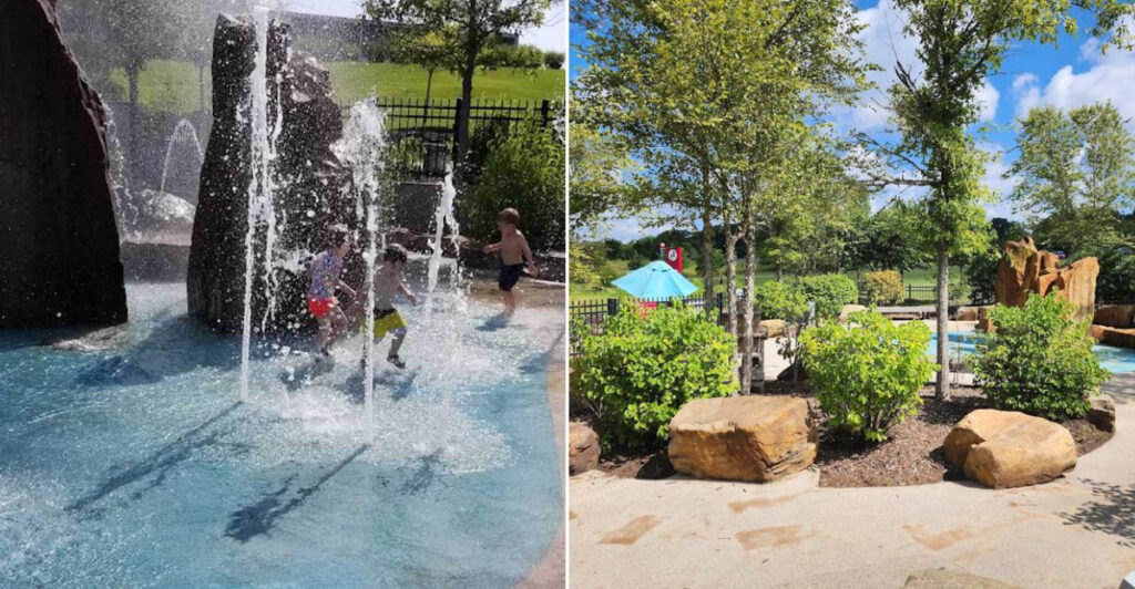 This 4,000-Square-Foot Tennessee Sprayground Was Built For Hot Summer Days