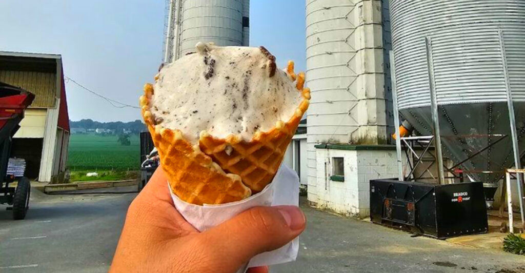 This Amish Country Dairy Farm Serves Farm-Fresh Ice Cream Made From Its Own Jersey Cows