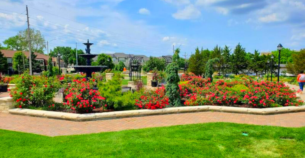 This Beautiful Kansas State University Garden Has Fountains, Butterfly Gardens, and Blooms All Season Long