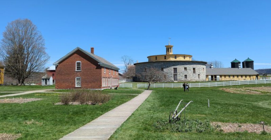 This Berkshire Village Is Home To The Shakers’ Only Circular Barn