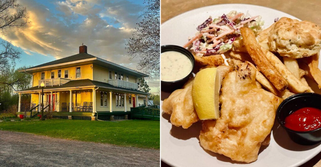 This Big Yellow House In Wisconsin Serves Scratch-Made Food And Fish Fry