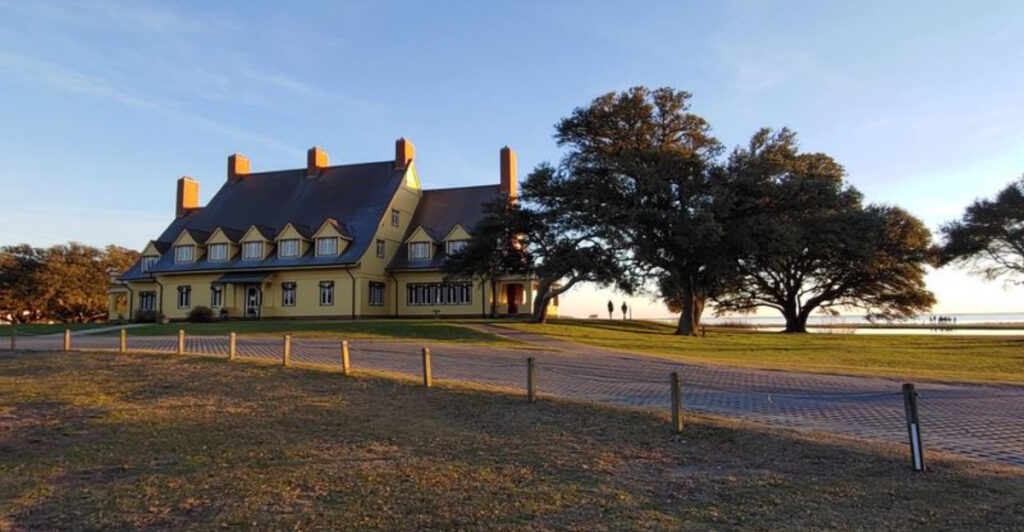 This Coastal Mansion in North Carolina Is Best Known for Its After-Hours Ghost Tours