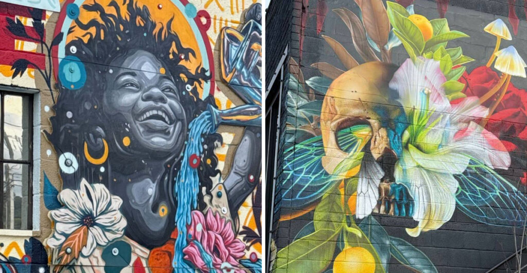 This Colorful North Carolina Mural Trail Is the State’s Most Creative Free Attraction