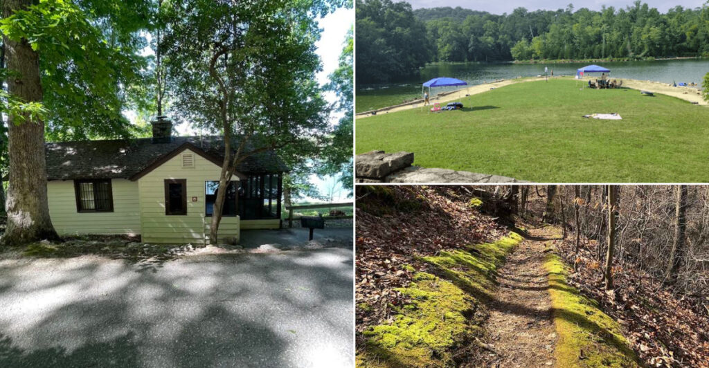 This East Tennessee Park Has A Sandy Beach, Cabins, And Ridge Trails