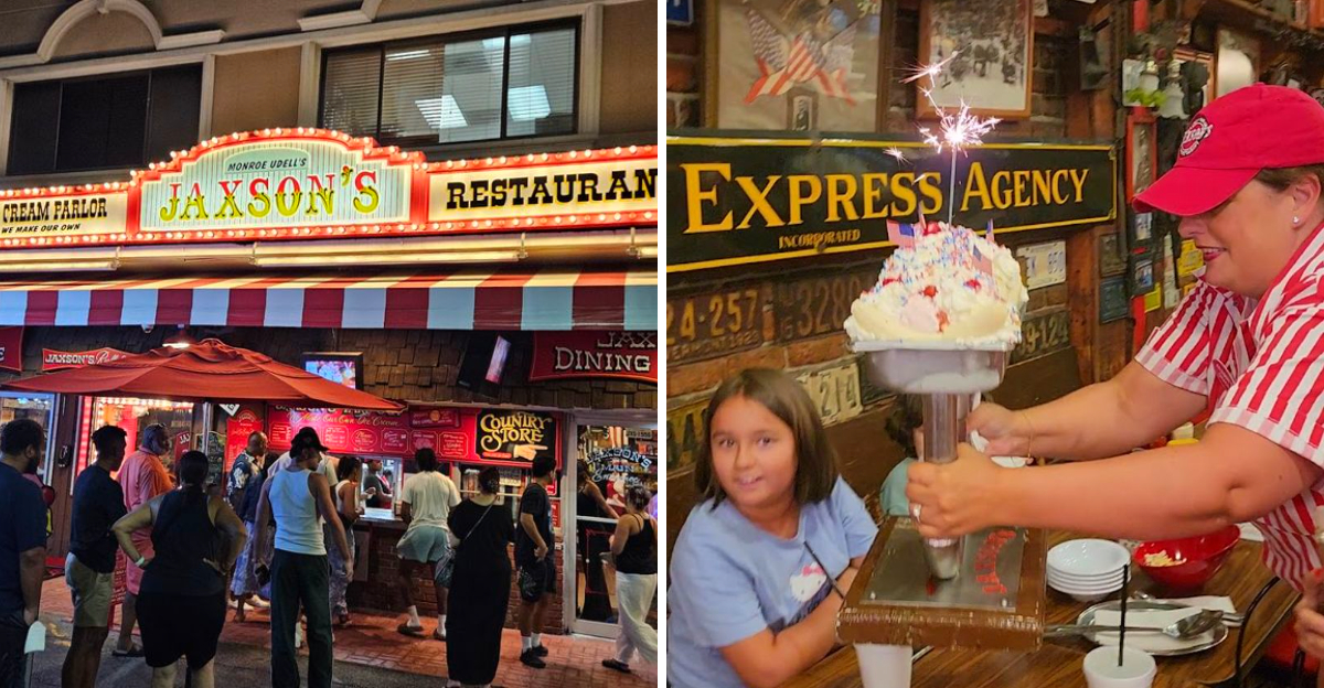 This Florida Ice Cream Parlor Serves a Giant Sundae in an Actual Kitchen Sink