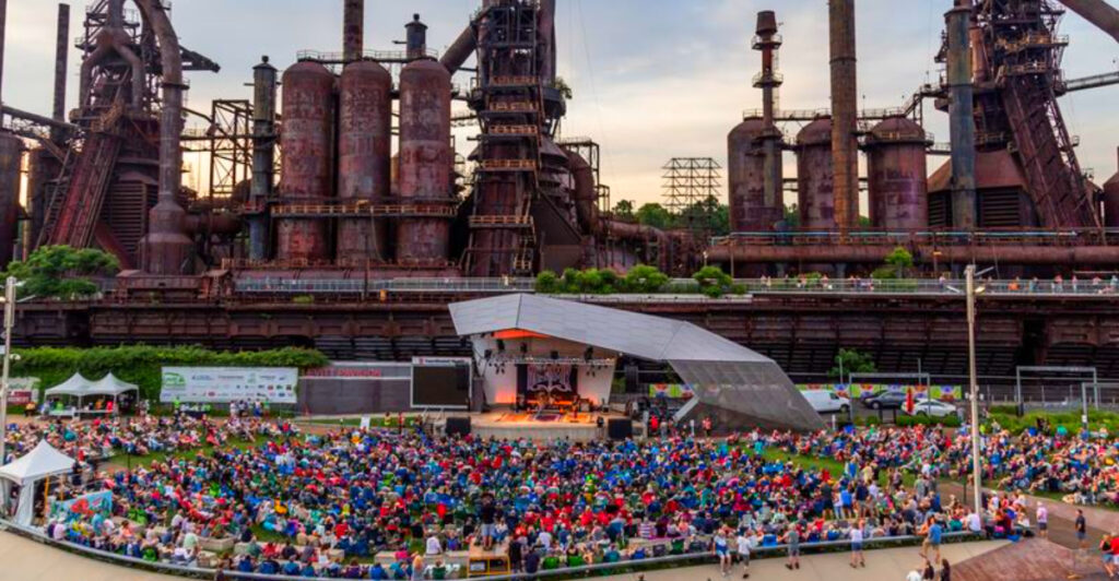 This Former Steel Mill Has 230-Foot Blast Furnaces, Free Concerts, and One of Pennsylvania’s Best Photography Spots