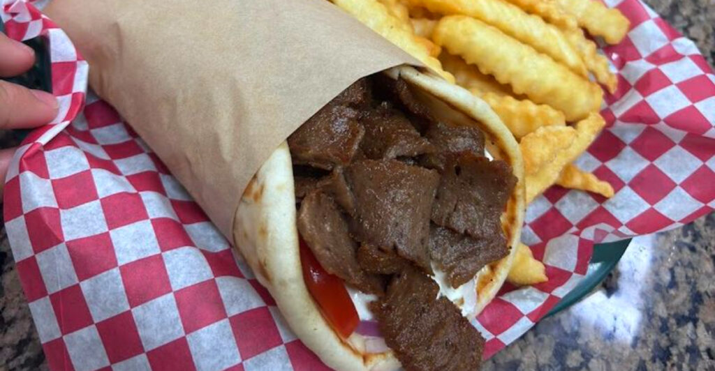This Hidden Missouri Restaurant Serves Authentic Gyros Fresh Off the Spit and One of the State’s Best Burgers