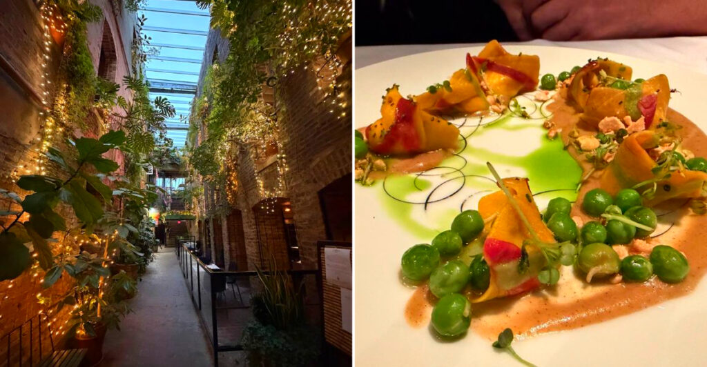 This Hidden Omaha Restaurant Serves an Ever-Changing Tasting Menu Inside a Historic Brick Passageway