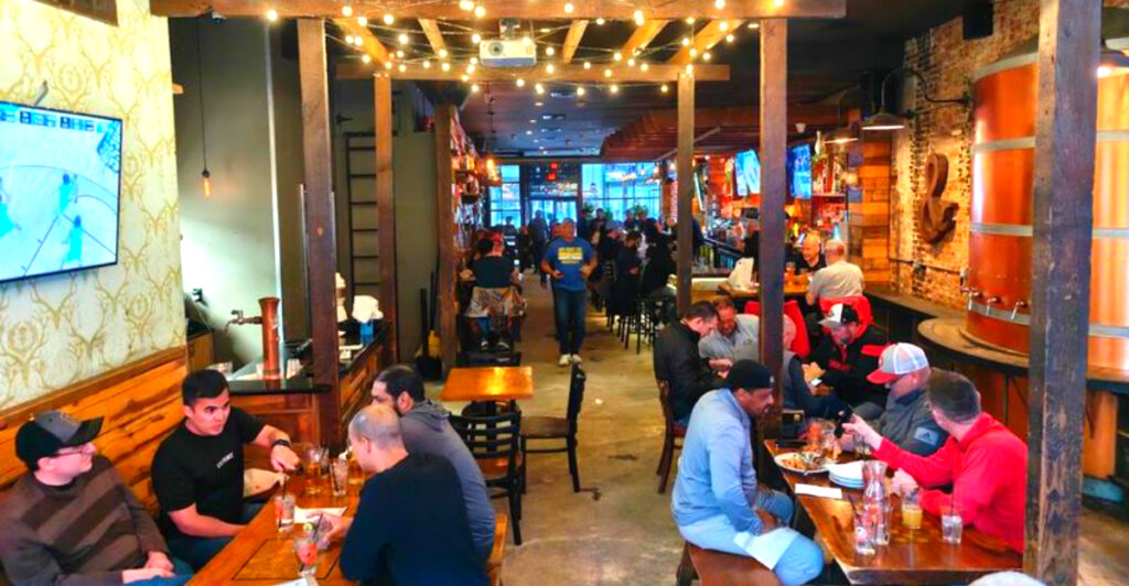 This Hidden Philadelphia Gastropub Has Housemade Wursts, a Self-Pour Tap Wall, and One of the City’s Best Pretzels