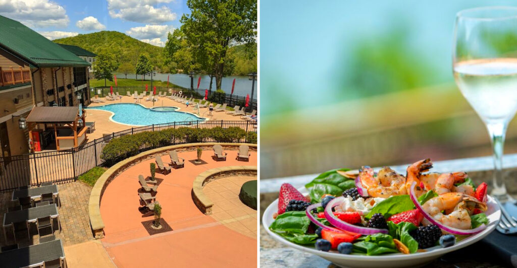 This Hidden West Virginia Restaurant Serves Great Food With Stunning Lake Views