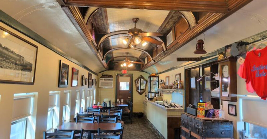 This Historic Oklahoma Railcar Restaurant Feels Like Stepping Back to 1905