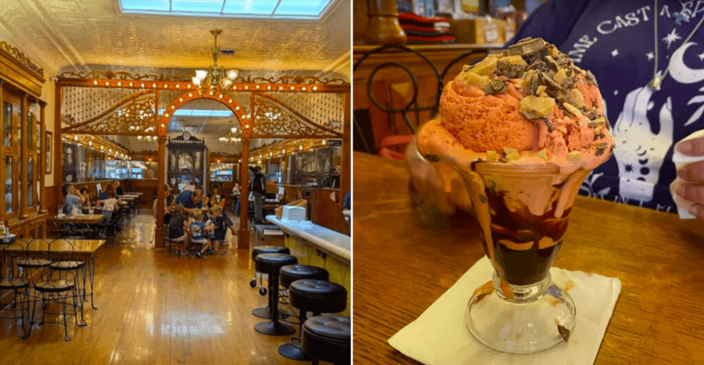 This Indiana Ice Cream Parlor Has Been Serving Sundaes Since 1900