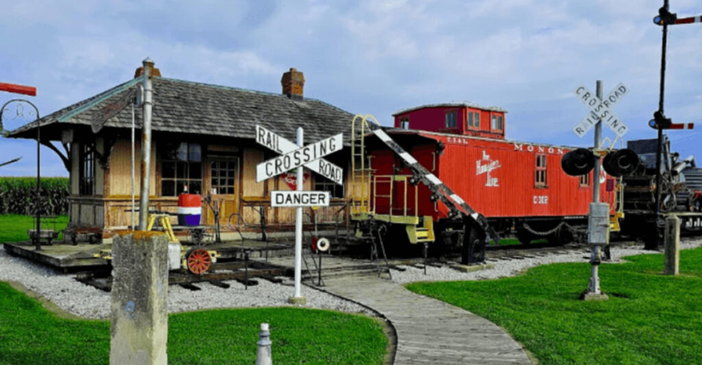 This Indiana Restaurant Lets You Dine Beneath Trains Racing Overhead