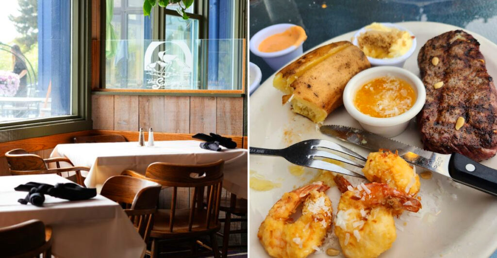This Longtime Idaho Falls Favorite Offers Steaks, Fresh Seafood, and Riverside Dining in an Upscale Setting