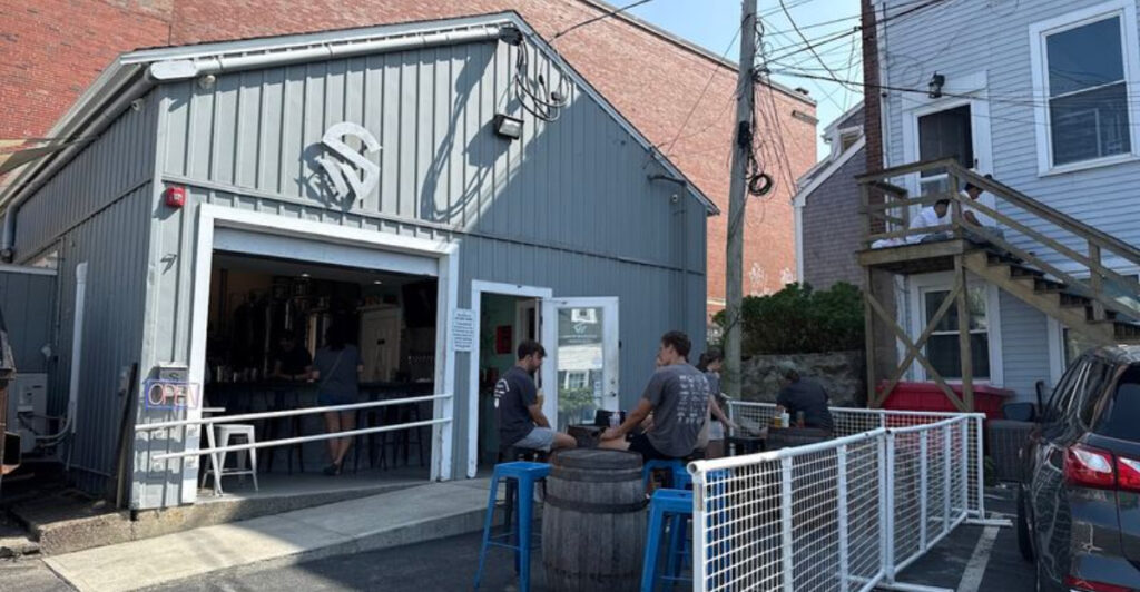 This Massachusetts Beer Garden Brings A Neighborhood Feel To Historic Plymouth
