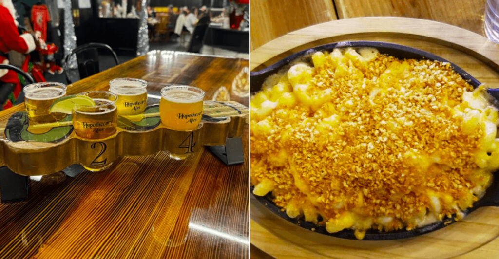 This Massachusetts Brewpub Pairs Beer Flights With Burnt Ends Mac and Cheese