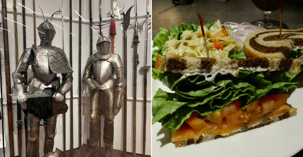 This Massachusetts Museum Pairs Medieval Armor With Coffee And Sandwiches