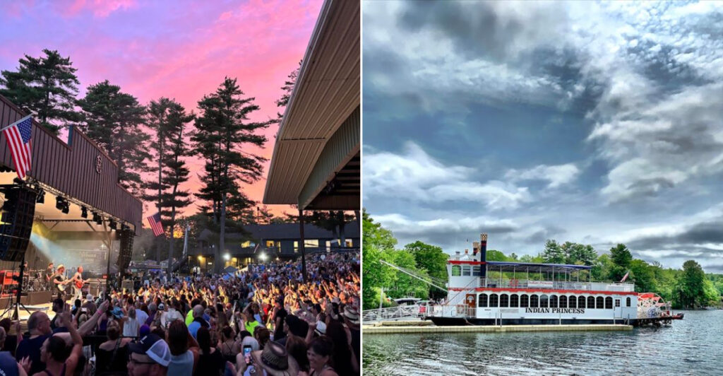 This Massachusetts Music Venue Comes With a Real Paddlewheel Riverboat